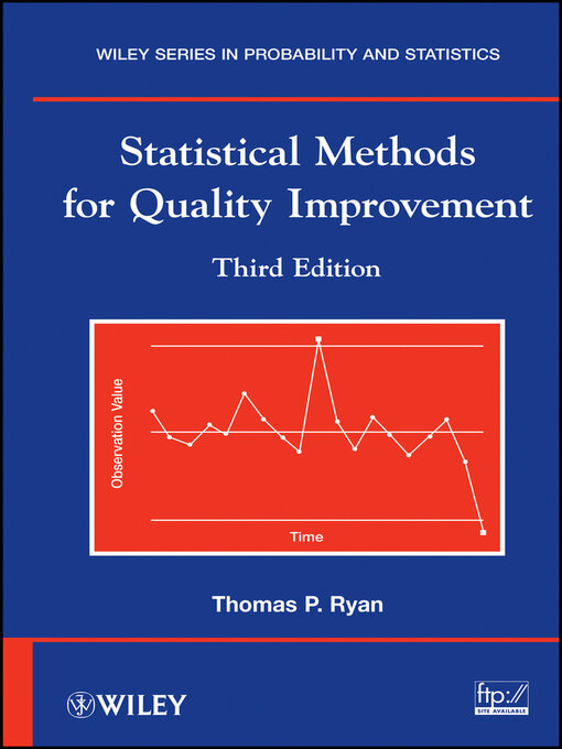 Title details for Statistical Methods for Quality Improvement by Thomas P. Ryan - Available